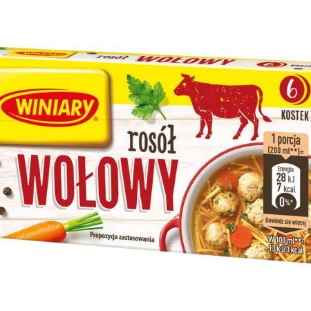 KOSTKA ROSOŁOWA WINIARY WOŁOWA 6 kostek