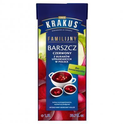 Krakus Barszcz czerwony familijny 1.5 l