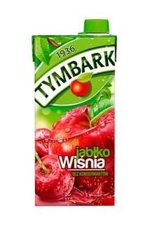 NAPÓJ JABŁKO-WIŚNIA TYMBARK 1l.