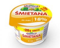 ŚMIETANA PIĄTNICA 18% 200g