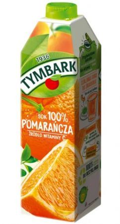 SOK POMARAŃCZOWY TYMBARK 1l.